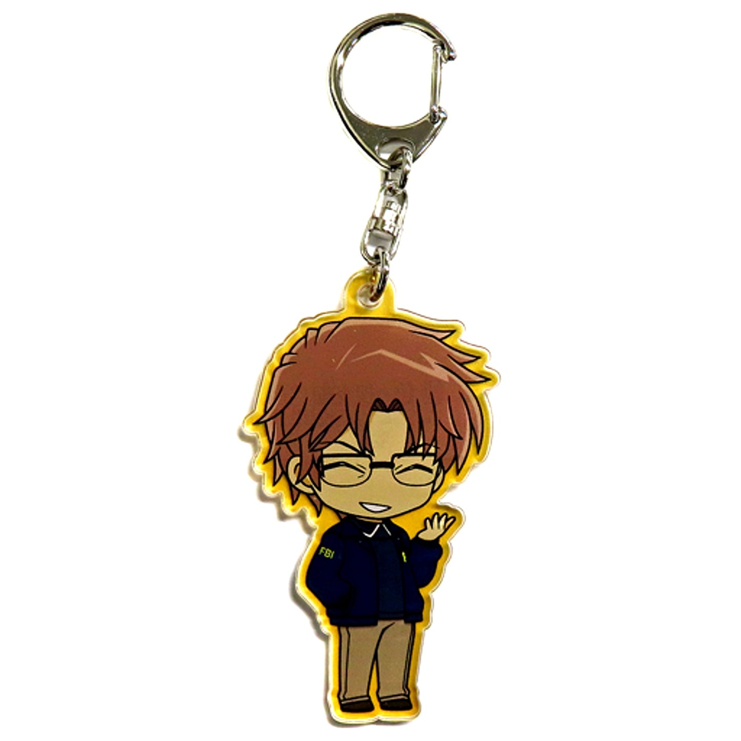 Subaru Okiya Navy Jacket Real Escape Game x Detective Conan The Scarlet Investigation Network Acrylic Keychain [USED]