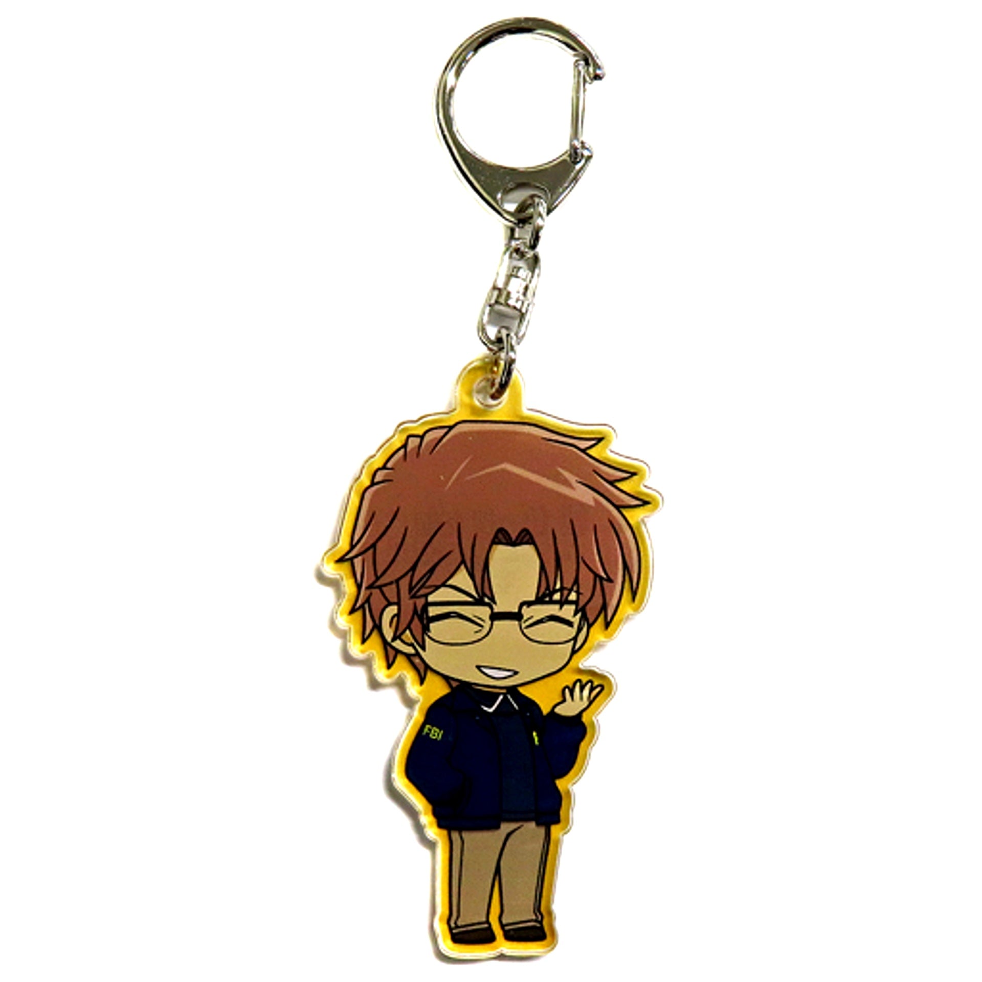Subaru Okiya Navy Jacket Real Escape Game x Detective Conan The Scarlet Investigation Network Acrylic Keychain [USED]