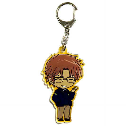 Subaru Okiya Navy Jacket Real Escape Game x Detective Conan The Scarlet Investigation Network Acrylic Keychain [USED]
