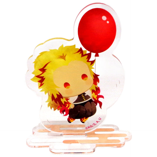Demon Slayer: Kimetsu no Yaiba Kyojuro Rengoku Balloon Ver. Yurafuwa Acrylic Mascot Mascot [USED]