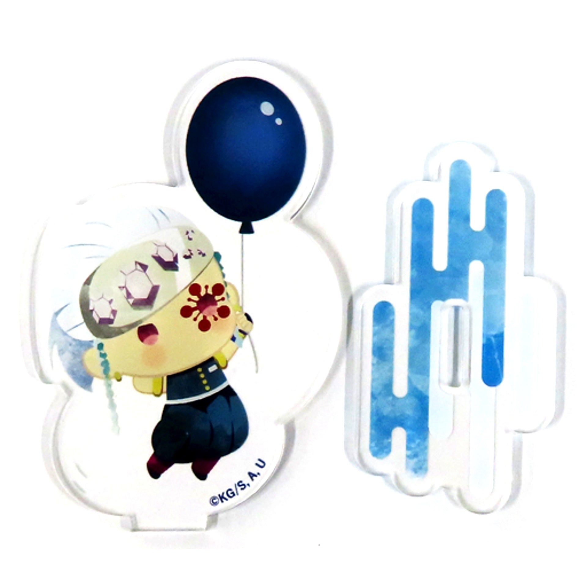 Tengen Uzui Demon Slayer Kimetsu no Yaiba Yurafuwa Acrylic Mascot Balloon Ver [USED]