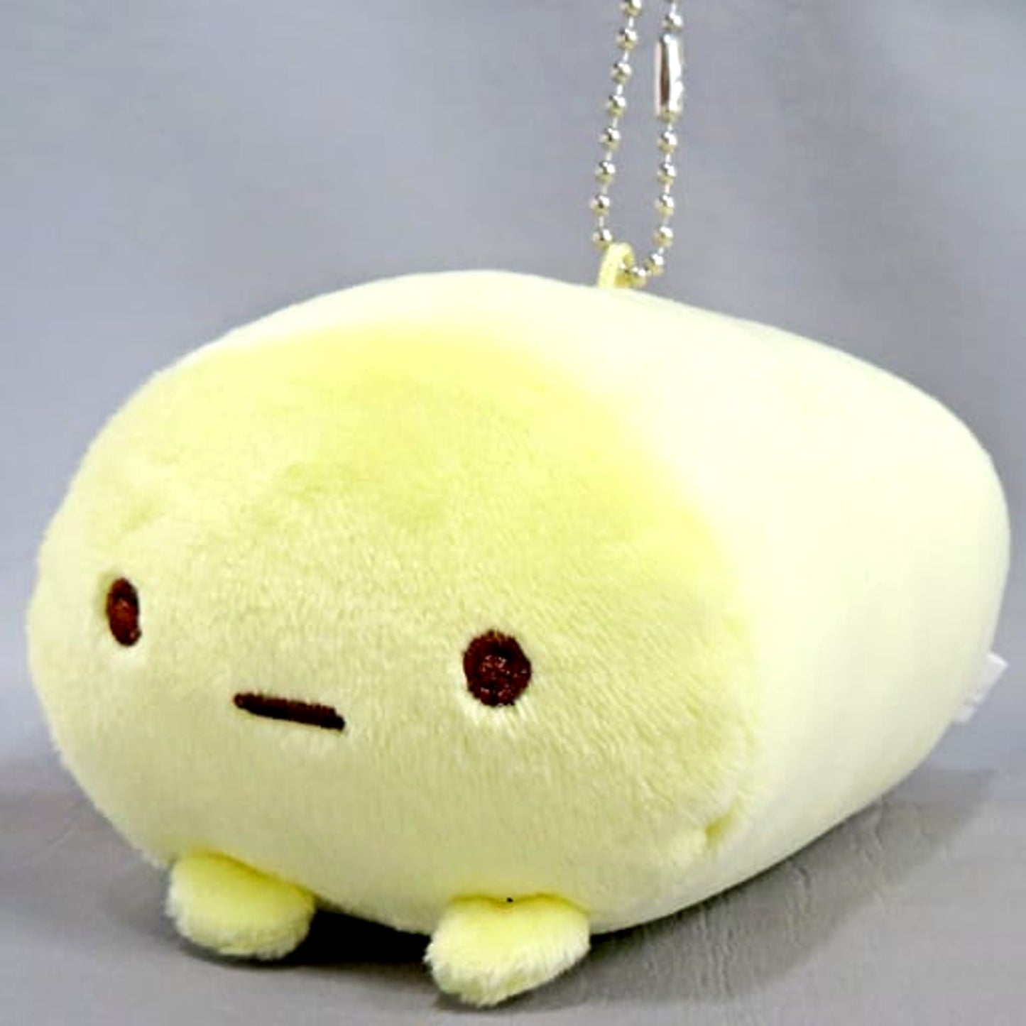 Sumikko Gurashi Yellow Mochimochi Four-Color Tapioca Mini Plush with Ball Chain Plush [USED]