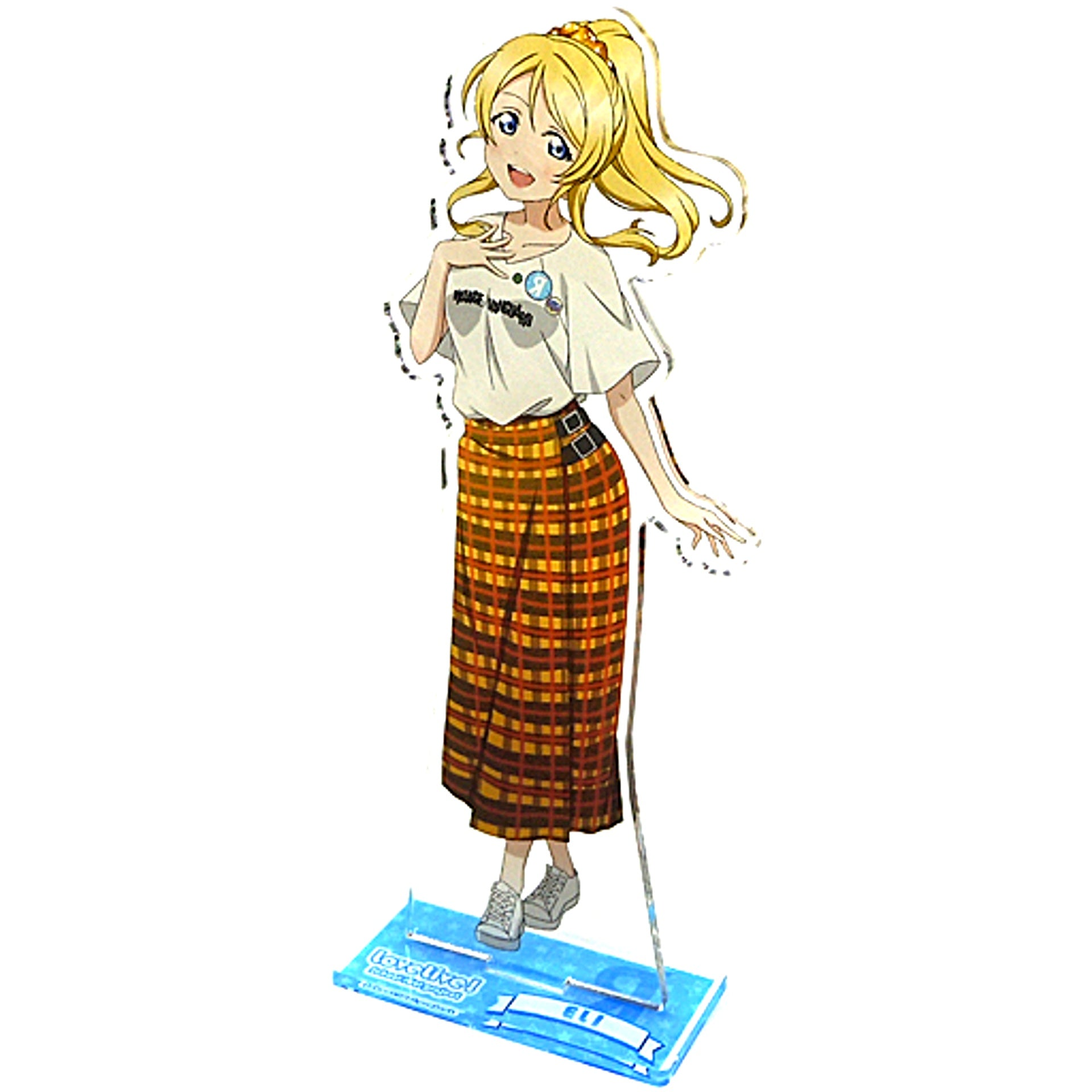 Eli Ayase Big Acrylic Stand Love Live! x Village Vanguard [USED]
