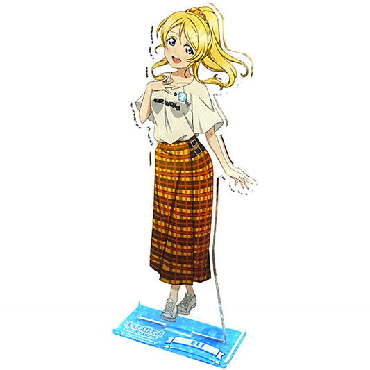 Eli Ayase Big Acrylic Stand Love Live! x Village Vanguard [USED]