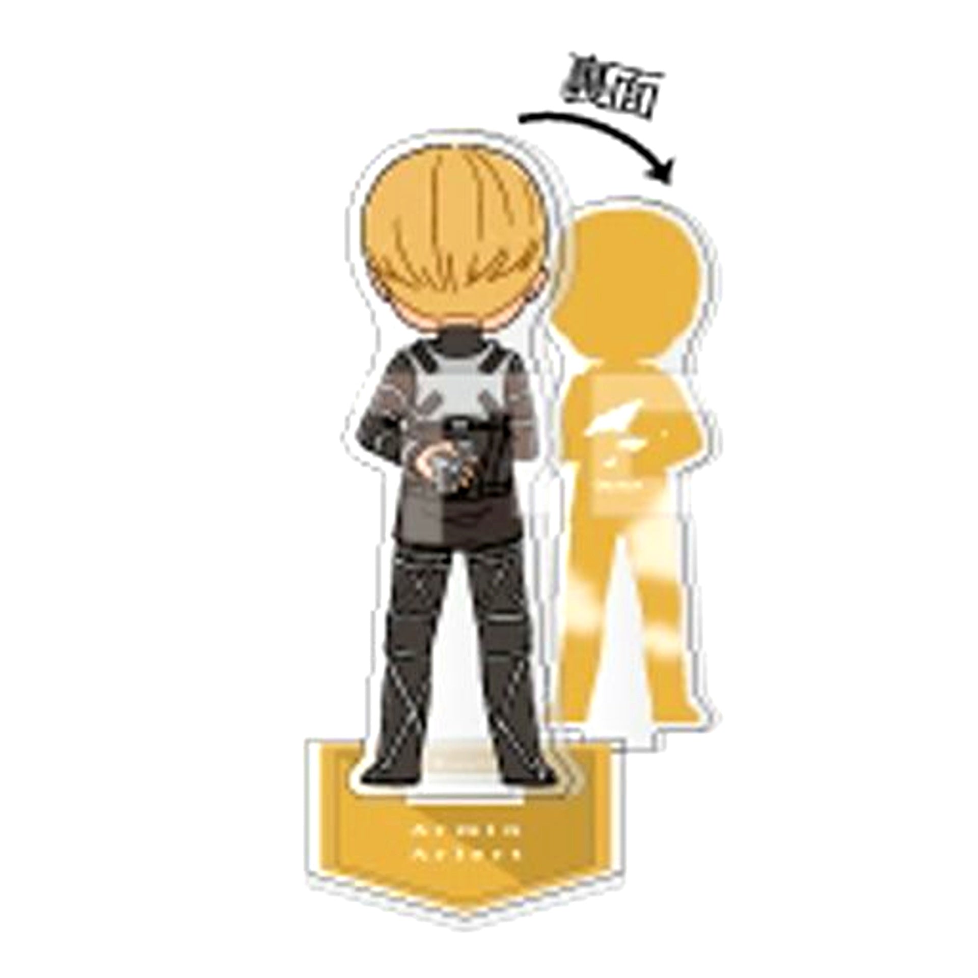 Armin Arlert Attack on Titan The Final Season Bakkurun Trading Acrylic Stand Collection [USED]