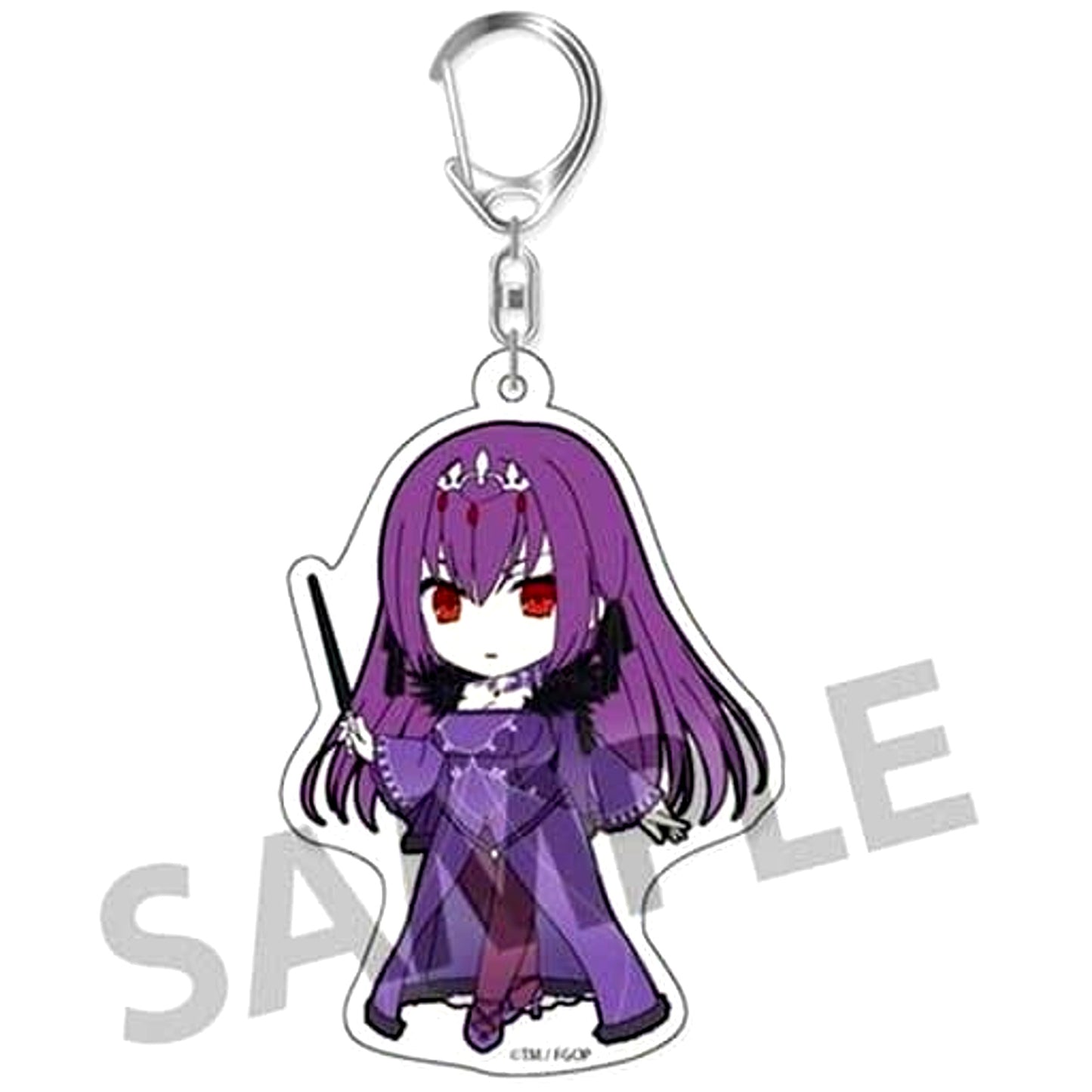 Fate/Grand Order Scathach-Skadi Pikuriru! Trading Acrylic Keychain Vol.10 [USED]
