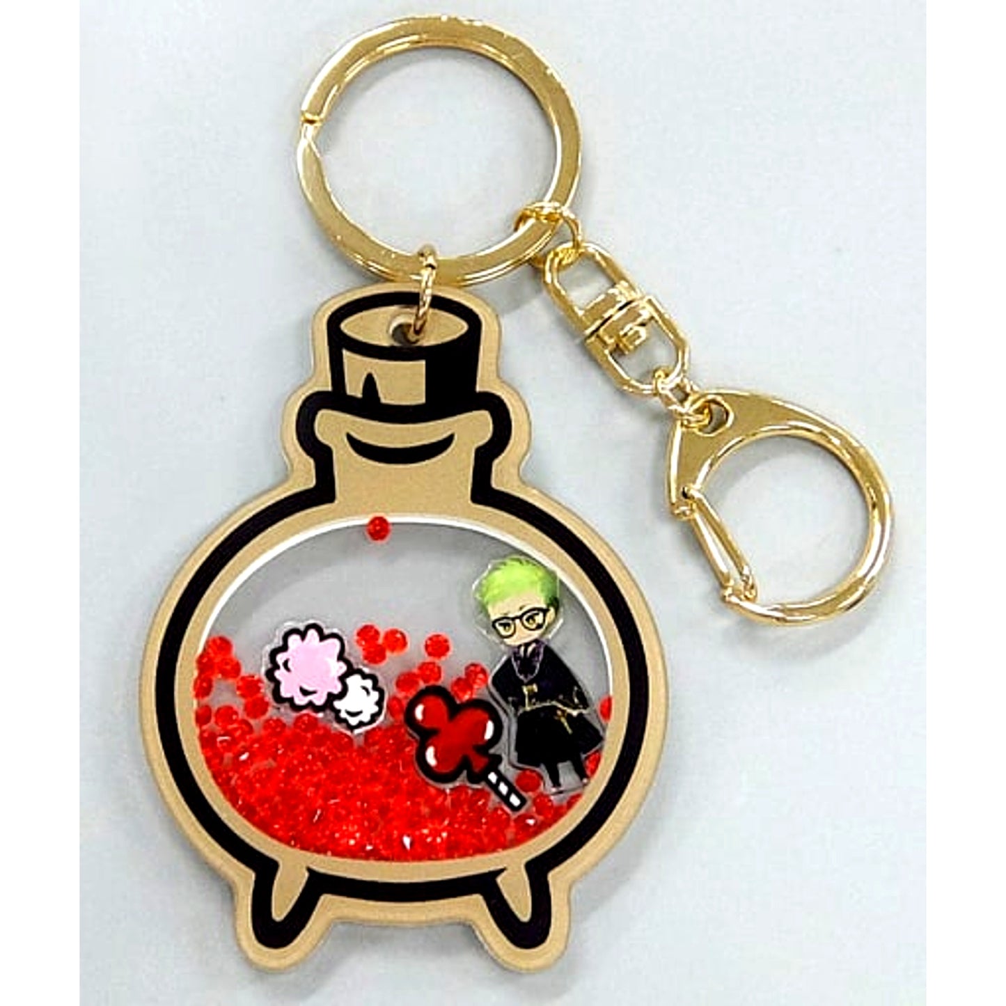 Trey Clover Disney Twisted-Wonderland Chara Gem Star Fragment Charm vol.1 [USED]