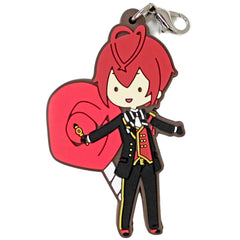 Disney: Twisted-Wonderland Riddle Rosehearts Ichiban Kuji Part 4 Rubber Charm Sugar Pouch Prize I Charm [USED]
