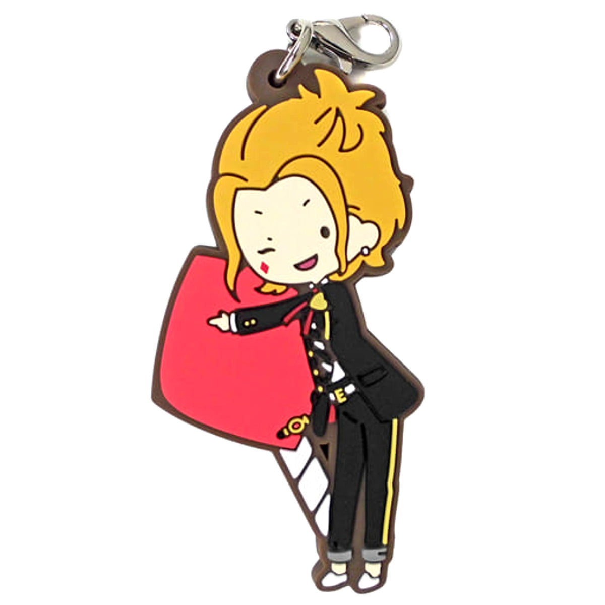 Disney: Twisted-Wonderland Cater Diamond Ichiban Kuji Part 4 Rubber Charm Sugar Pouch Prize I Charm [USED]