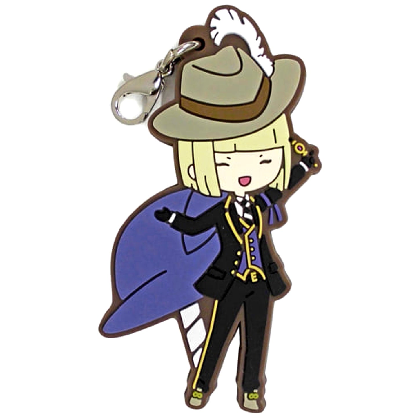 Disney: Twisted-Wonderland Rook Hunt Ichiban Kuji Part 4 Rubber Charm Sugar Pouch Prize I Charm [USED]