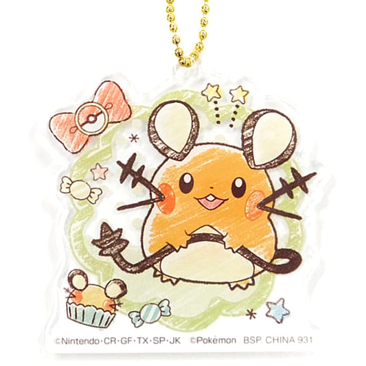 Pokemon Dedenne Ichiban Kuji Mimikkyu's Sweets Party Acrylic Charms Prize H Charm [USED]