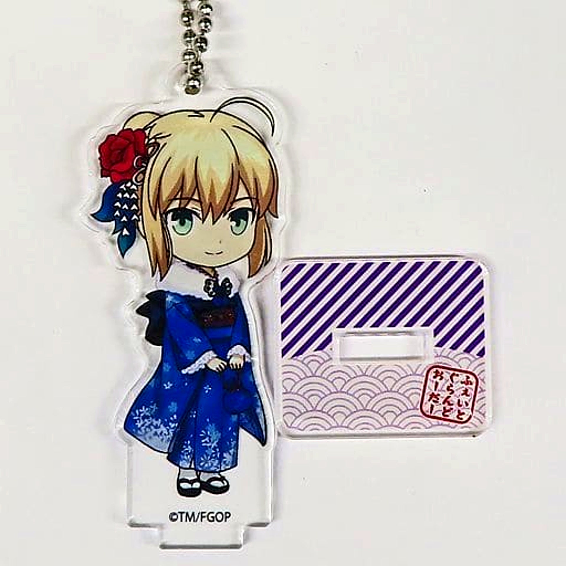 Artoria Pendragon Saber Fate/Grand Order WAHOO Acrylic Stand [USED]