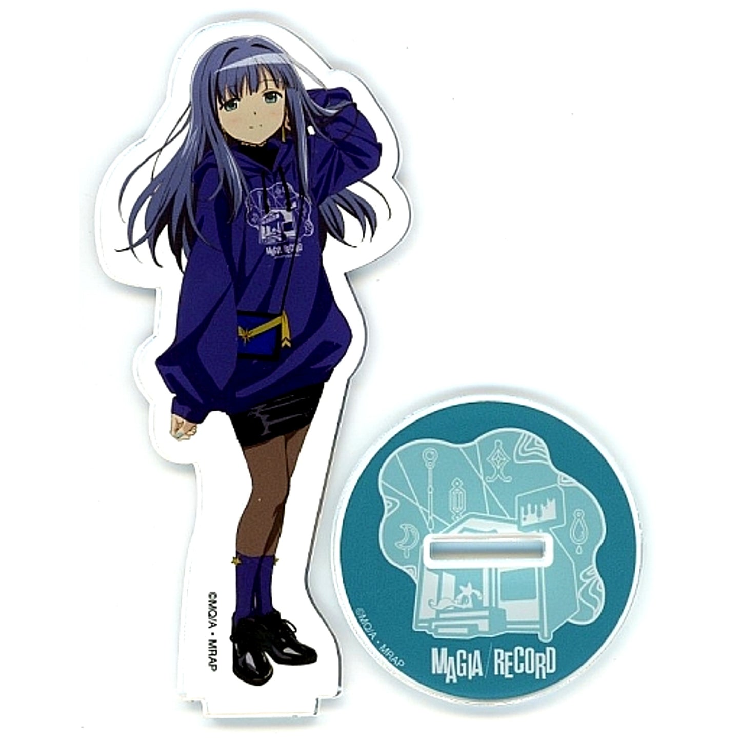 Yachiyo Nanami Collabo Illustration Acrylic Stand Magia Record Puella Magi Madoka Magica Side Story Village Vanguard Limited [USED]