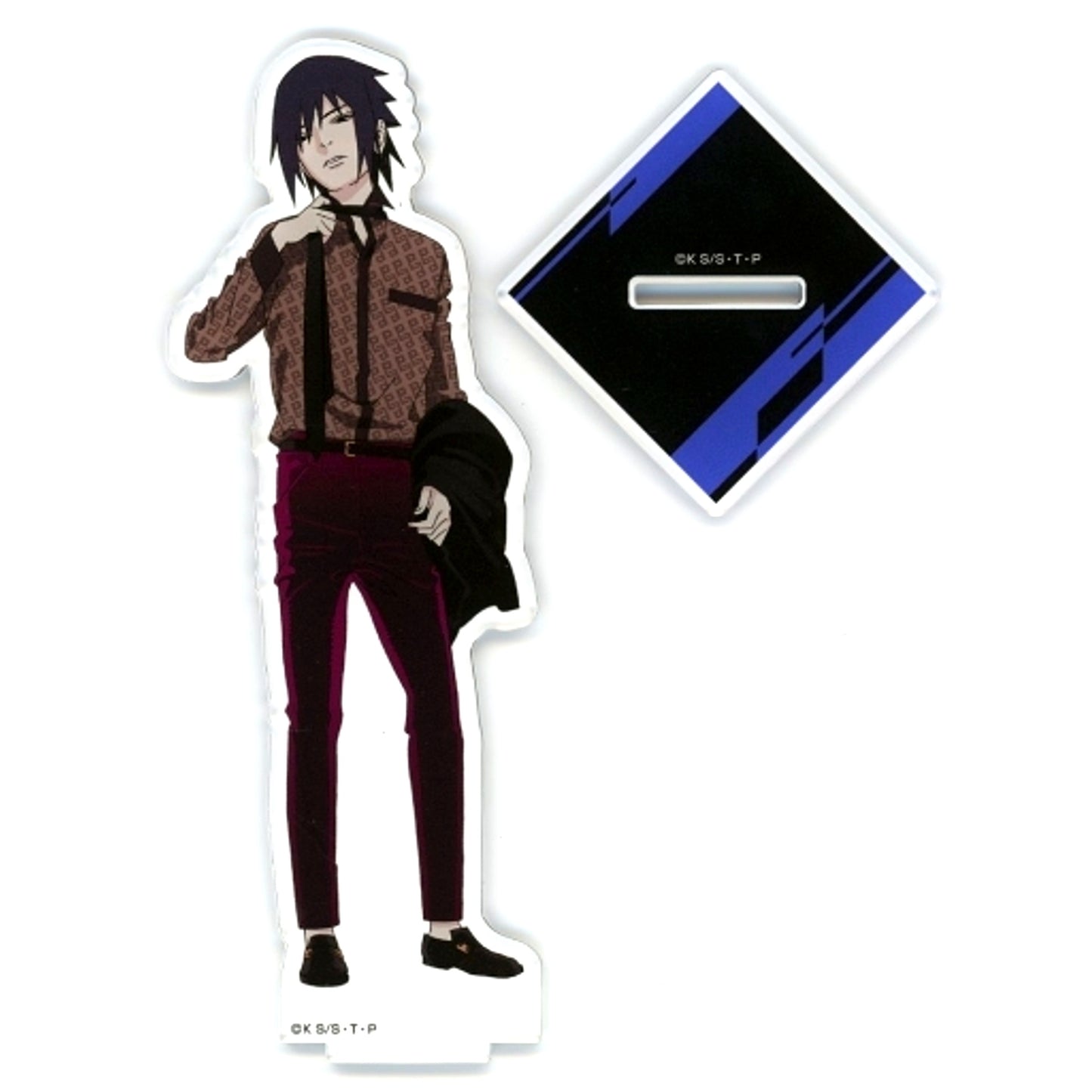 Sasuke Uchiha Big Acrylic Stand Naruto Shippuden [USED]