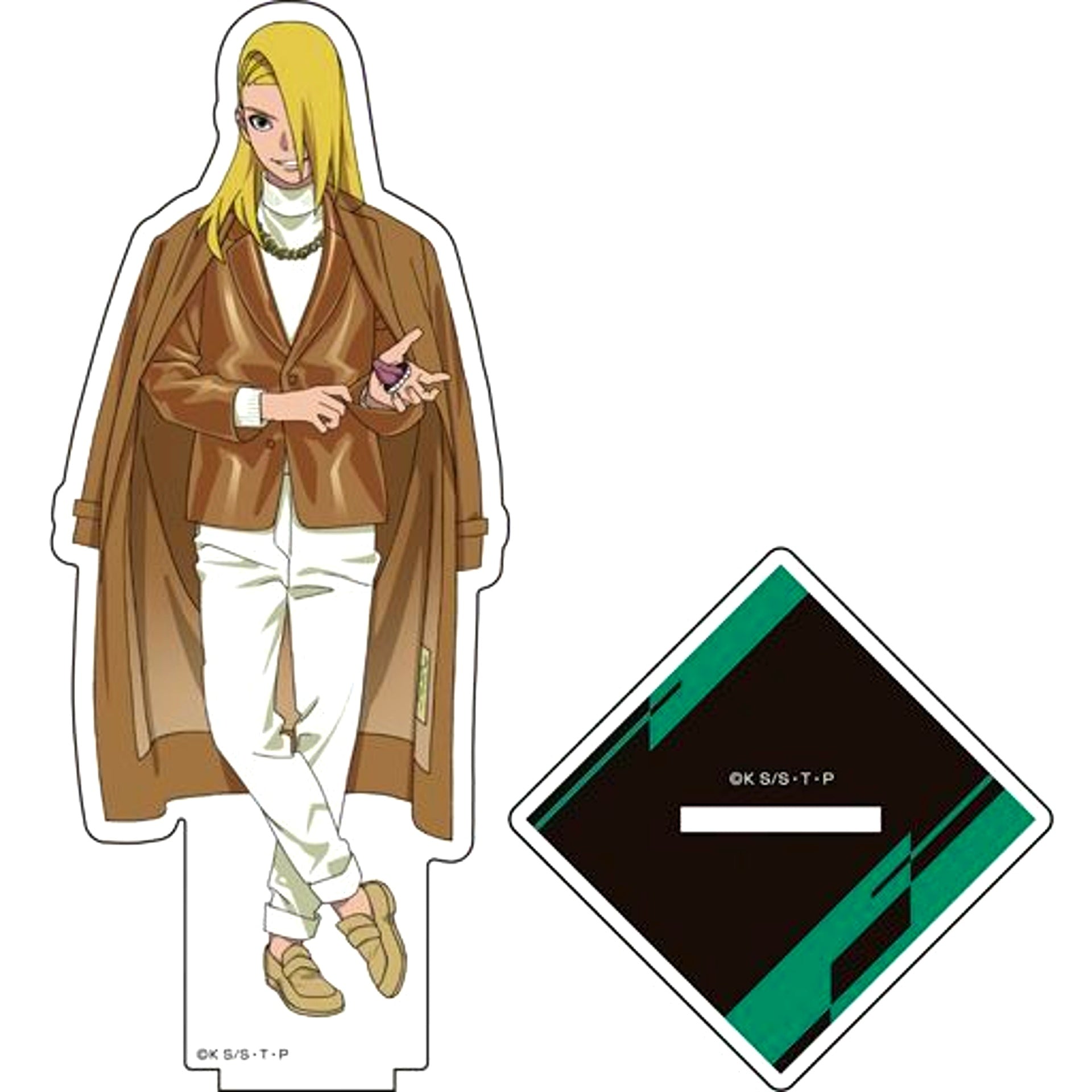 Deidara BIG Acrylic Stand Naruto Shippuden [USED]