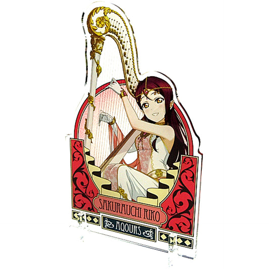 Riko Sakurauchi Aqours Spring Fairy Ver. Love Live! School Idol Festival Series 2021 Acrylic Stand Sega Collaboration Cafe [USED]