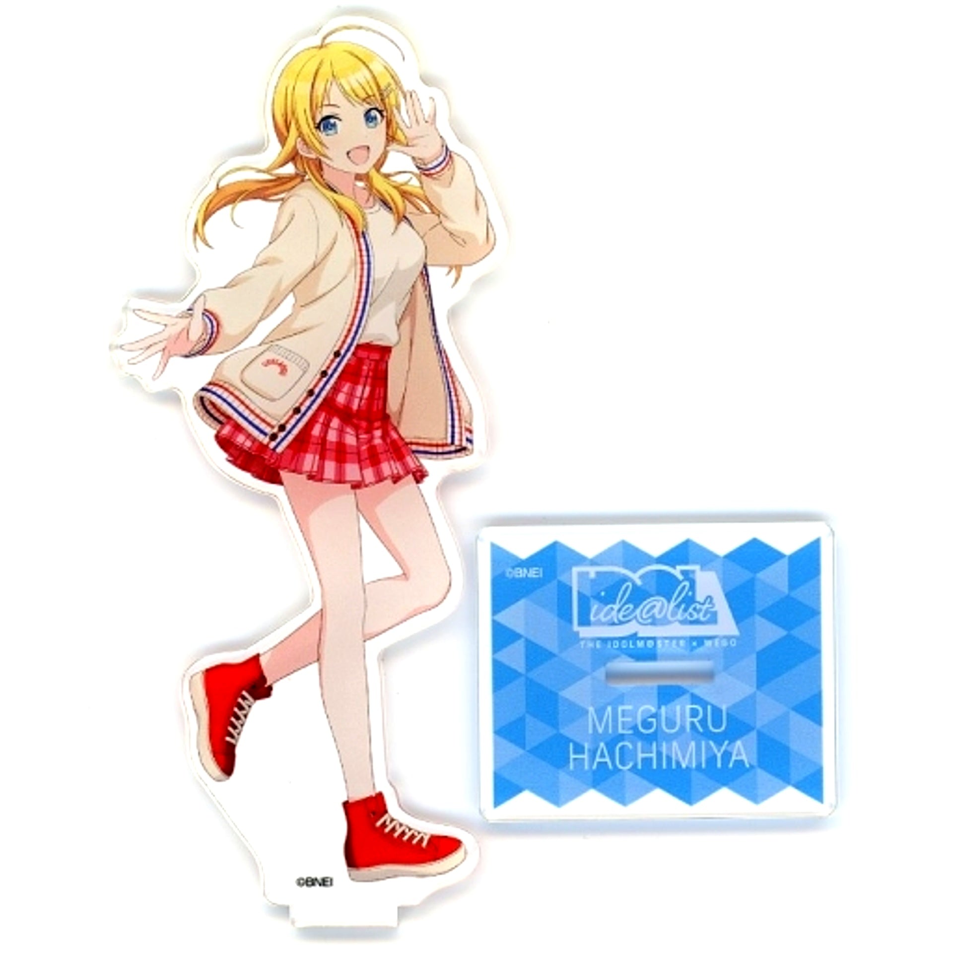 Meguru Hachimiya THE IDOLM@STER Shiny Colors Acrylic Stand THE IDOLM@STER x WEGO [USED]