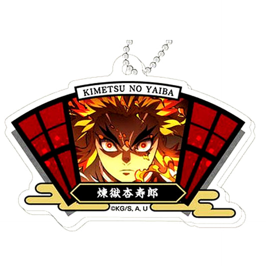 Kyojuro Rengoku Demon Slayer Deco Fure Acrylic Keychain Vol.5 Type A [USED]