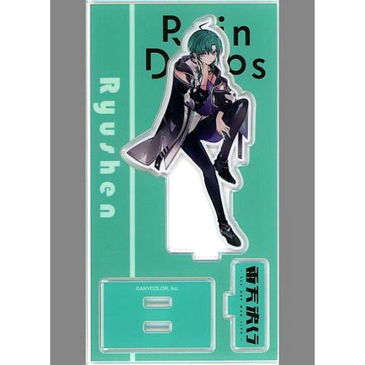 Ryushen Rain Drops Acrylic Item 1st One-Man Live Uten Kekkou Virtual YouTuber Nijisanji [USED]
