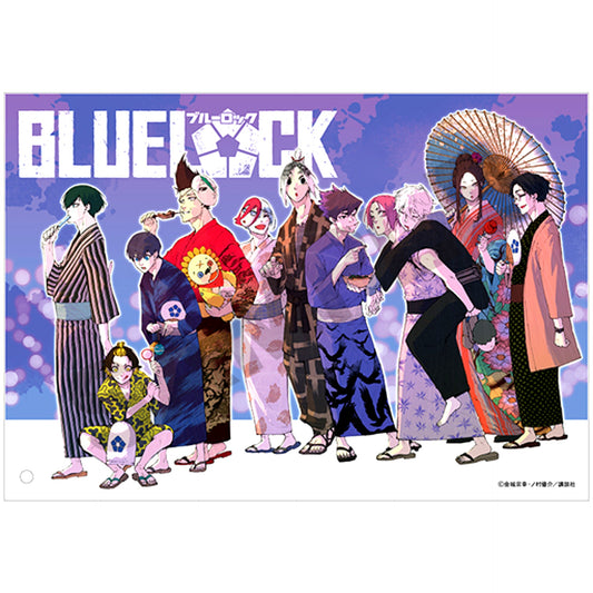 Group Yukata Blue Lock Acrylic Panel [USED]