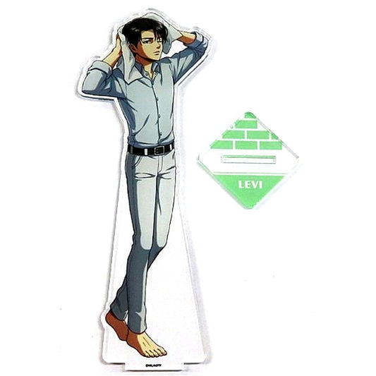 Levi Big Acrylic Stand Attack on Titan The Final Season Peaceful Days Store in Animate [USED]