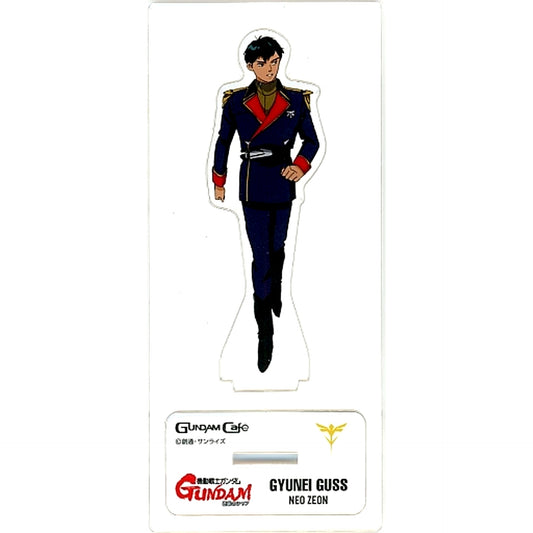 Gyunei Guss Mobile Suit Gundam Char's Counterattack Acrylic Stand Gundam Cafe Limited [USED]