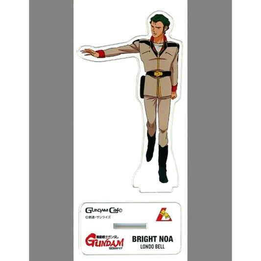 Bright Noa Mobile Suit Gundam Char's Counterattack Acrylic Stand GUNDAM Cafe Ltd [USED]