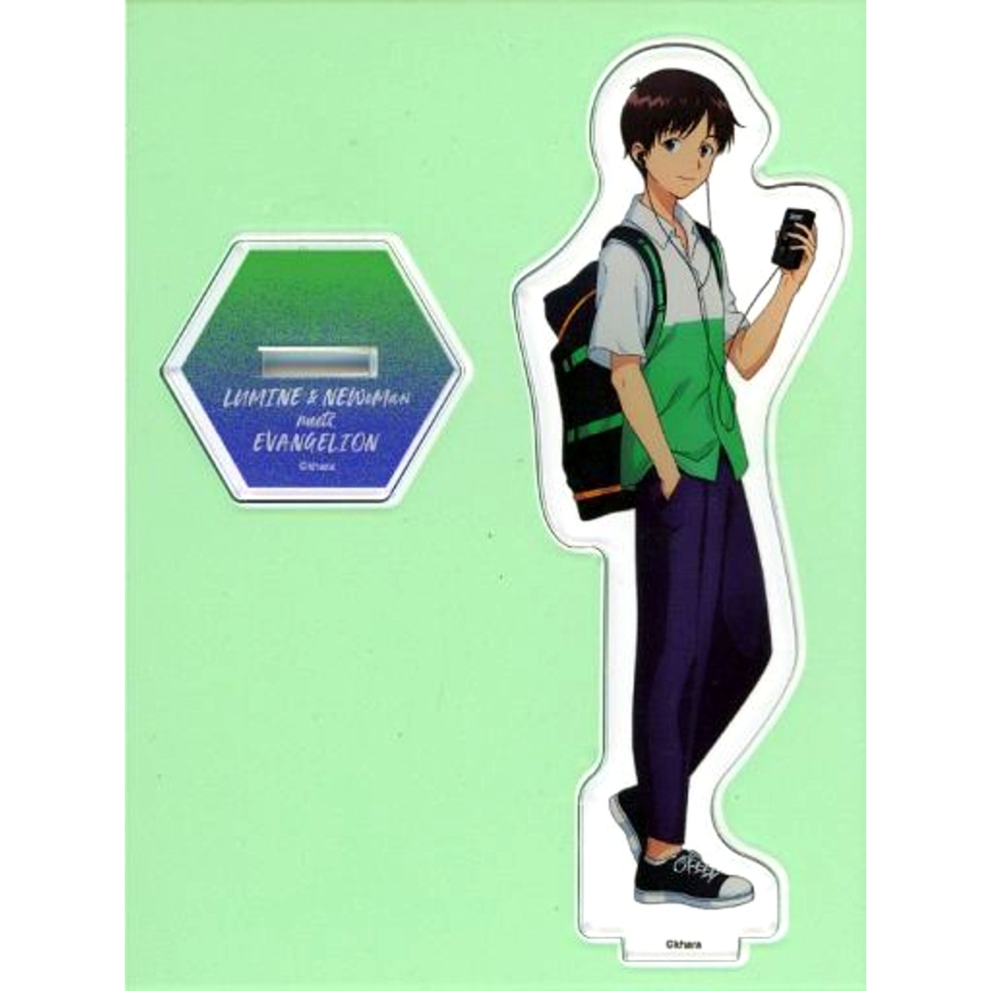Shinji Ikari Acrylic Stand Evangelion: New Theatrical Edition LUMINE & NEWoMan meets EVANGELION [USED]