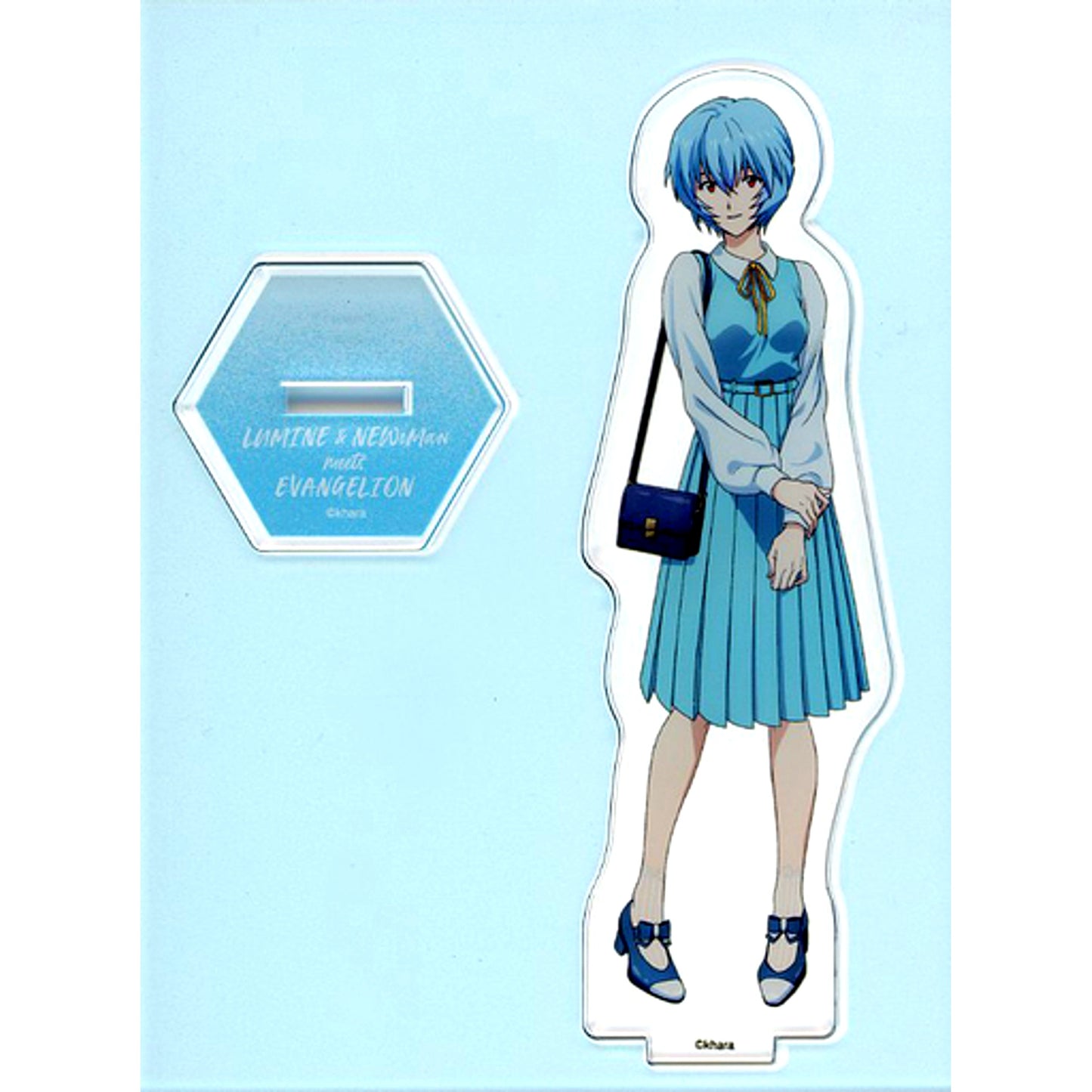 Rei Ayanami Acrylic Stand Evangelion: New Theatrical Edition LUMINE & NEWoMan meets EVANGELION [USED]