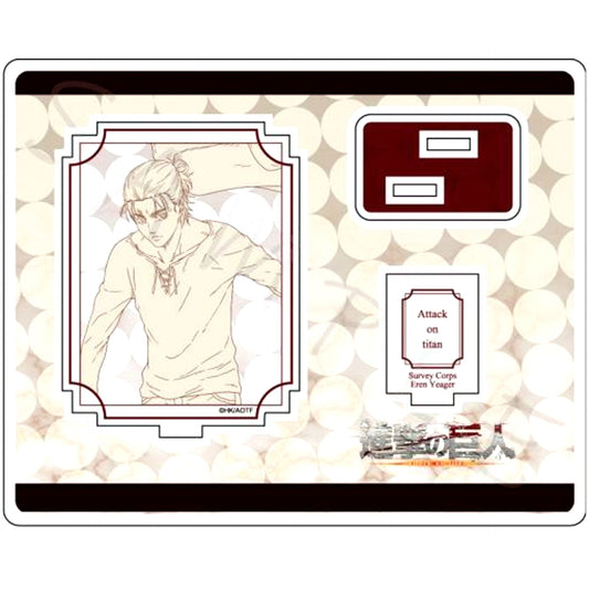 Eren Yeager A. Line Art Acrylic Stand Attack on Titan The Final Season [USED]