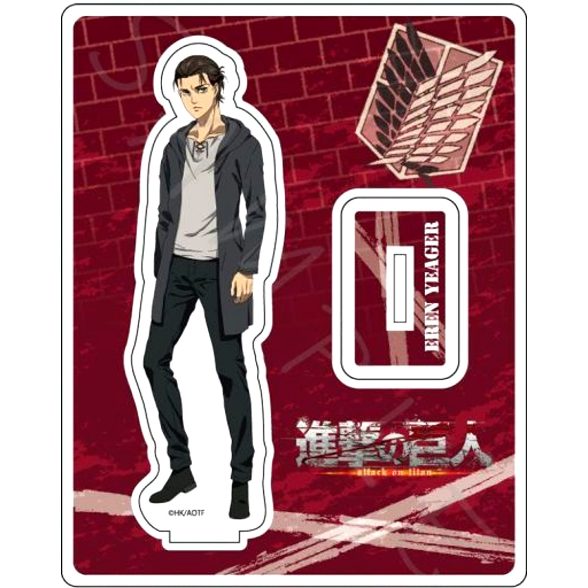 G. Eren Yeager Acrylic Stand Attack on Titan The Final Season [USED]