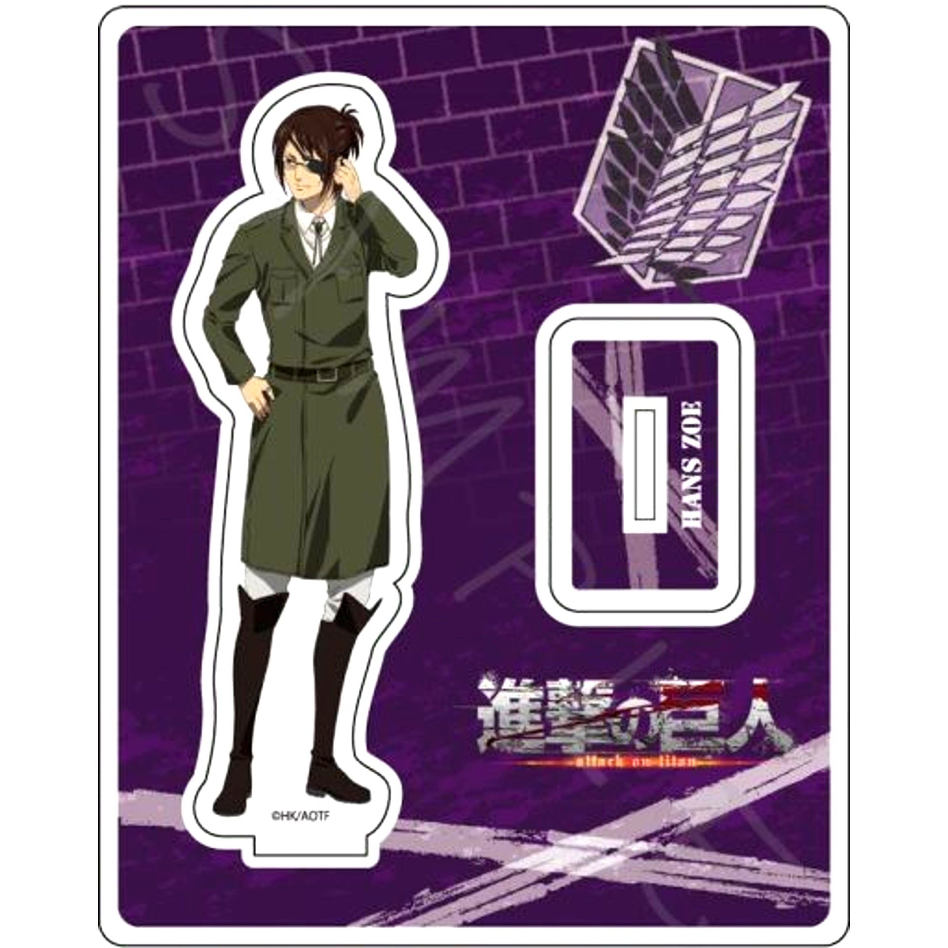 Hange Zoe Attack on Titan K. Acrylic Stand The Final Season [USED]