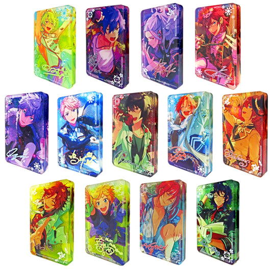 Set of 13 Ensemble Stars! Quicksand CoLotta Trading Acrylic Plate Keychain C China Limited [USED]
