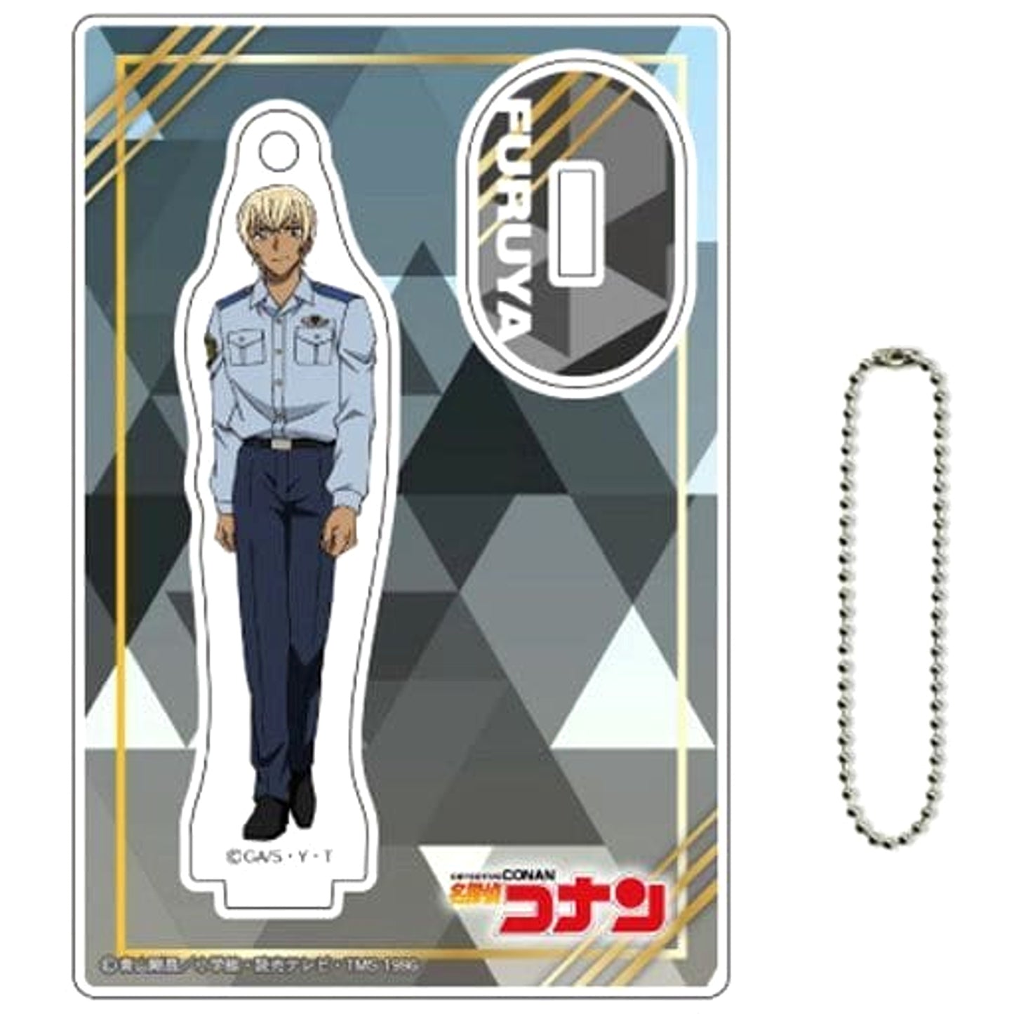 Detective Conan Rei Furuya and Toru Amuro Trading Mini Acrylic Stand Type B Acrylic Stands [USED]