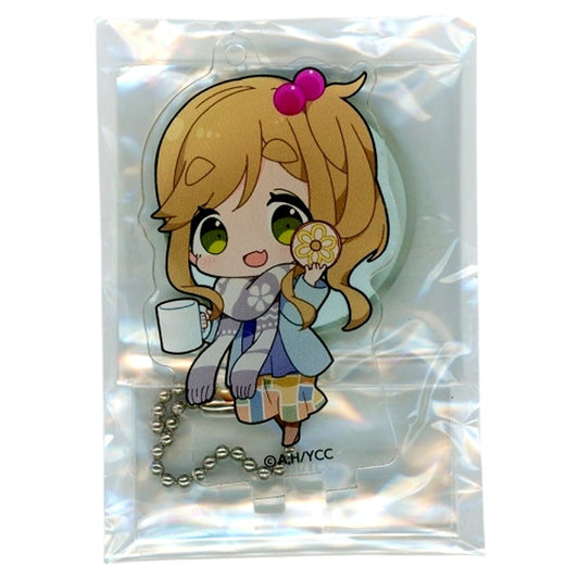 Laid-Back Camp Aoi Inuyama Trading Acrylic Stand Keychain Decotto by animatecafe Limited Keychains [USED]