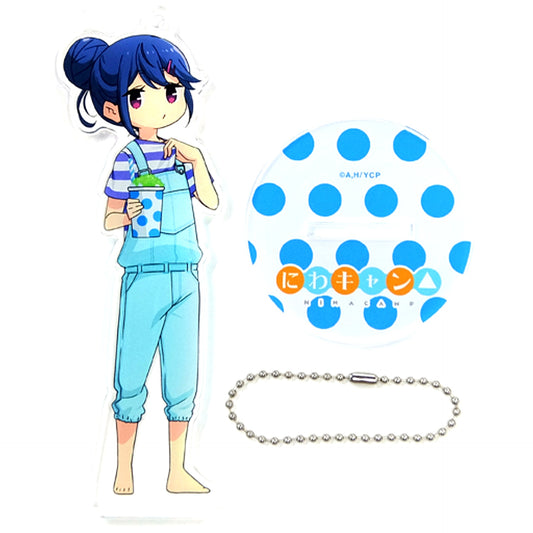 Rin Shima Yuru Camp Acrylic Stand Chain Niwa Camp in Volks Akihabara Hobby Tengoku [USED]