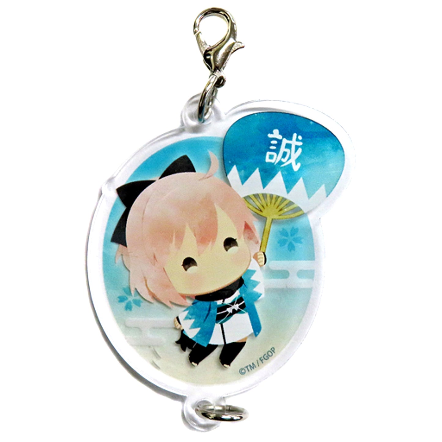 Okita Souji Fate/Grand Order Yurafuwa Acrylic Charm Kyoto International Manga Anime Fair 2021 Kyomaf [USED]