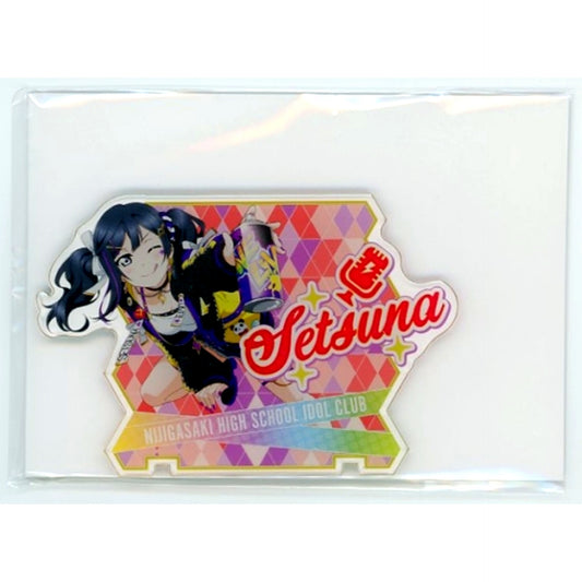 Setsuna Yuki Nijigasaki SIFAS Vol. 2 Love Live! SIF Series 2021 Sega Collab Cafe Acrylic Stand [USED]