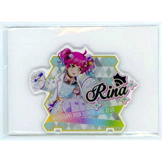 Rina Tennoji Nijigasaki SIFAS Vol. 2 Love Live! School Idol Festival Series 2021 Acrylic Stand Sega Collaboration Cafe [USED]