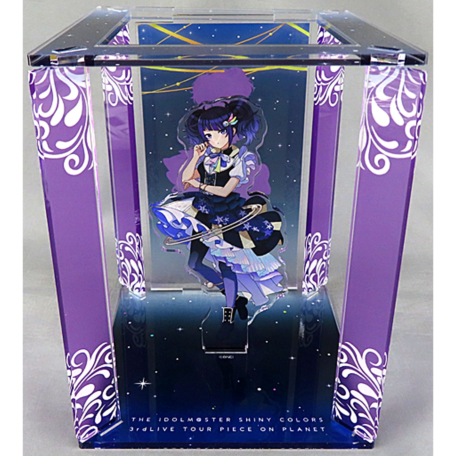 Mamimi Tanaka Official Acrylic Diorama Cube The Idolmaster Shiny Colors 3rdLIVE TOUR PIECE ON PLANET [USED]