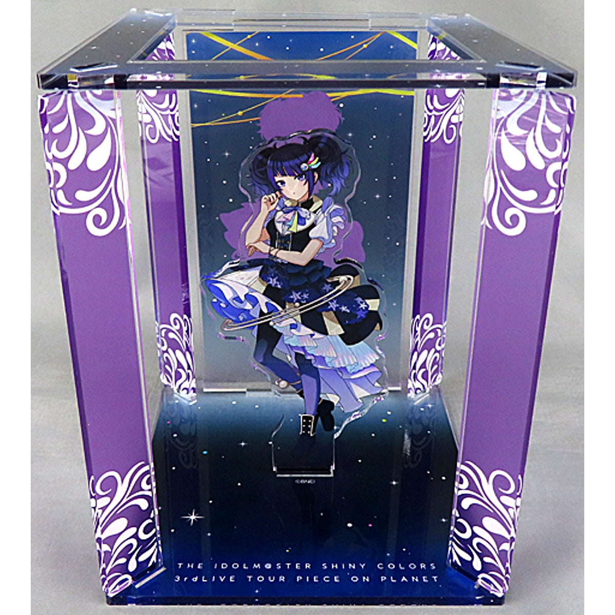Mamimi Tanaka Official Acrylic Diorama Cube The Idolmaster Shiny Colors 3rdLIVE TOUR PIECE ON PLANET [USED]