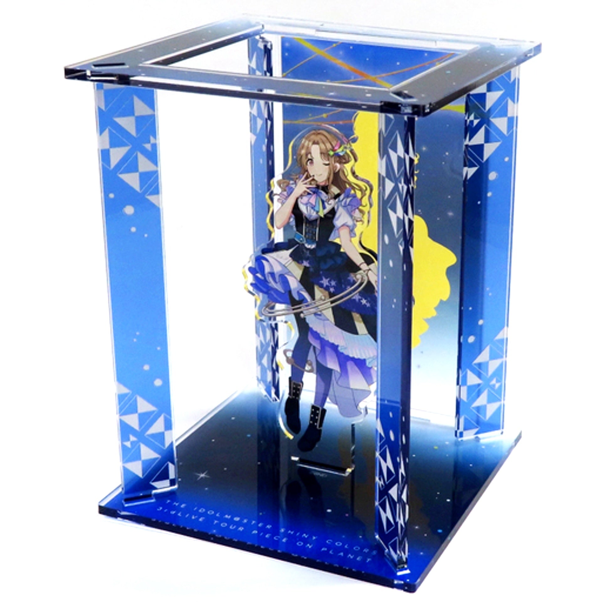 Hinana Ichikawa THE IDOLM@STER SHINY COLORS Official Acrylic Diorama Cube 3rdLIVE TOUR PIECE ON PLANET [USED]