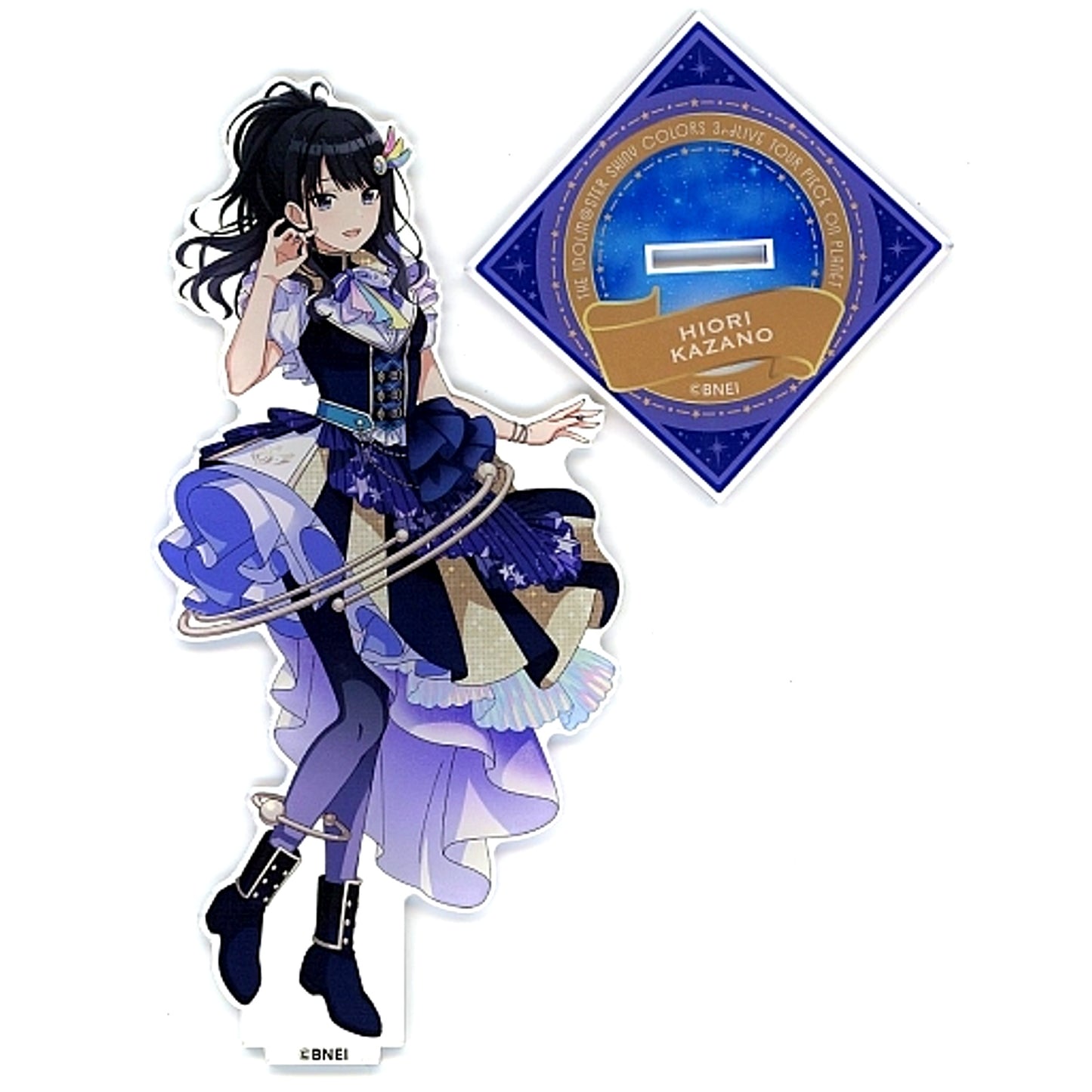 Hiori Kazano THE IDOLM@STER SHINY COLORS Official Acrylic Stand 3rdLIVE TOUR PIECE ON PLANET [USED]