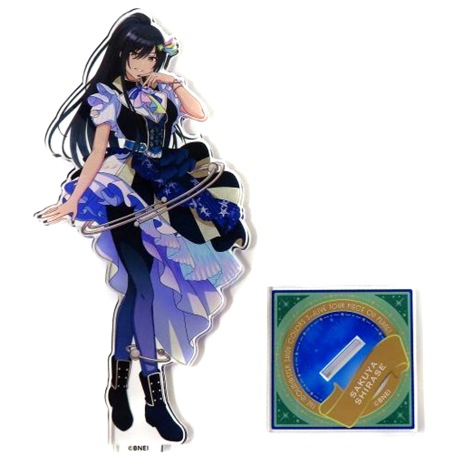 Sakuya Shirase THE IDOLM@STER SHINY COLORS Official Acrylic Stand 3rdLIVE TOUR PIECE ON PLANET [USED]