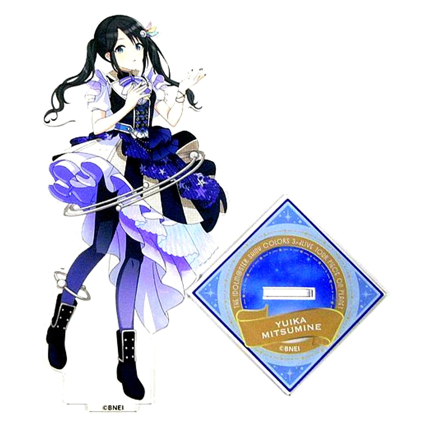 Yuika Mitsumine THE IDOLM@STER SHINY COLORS Official Acrylic Stand 3rdLIVE TOUR PIECE ON PLANET [USED]