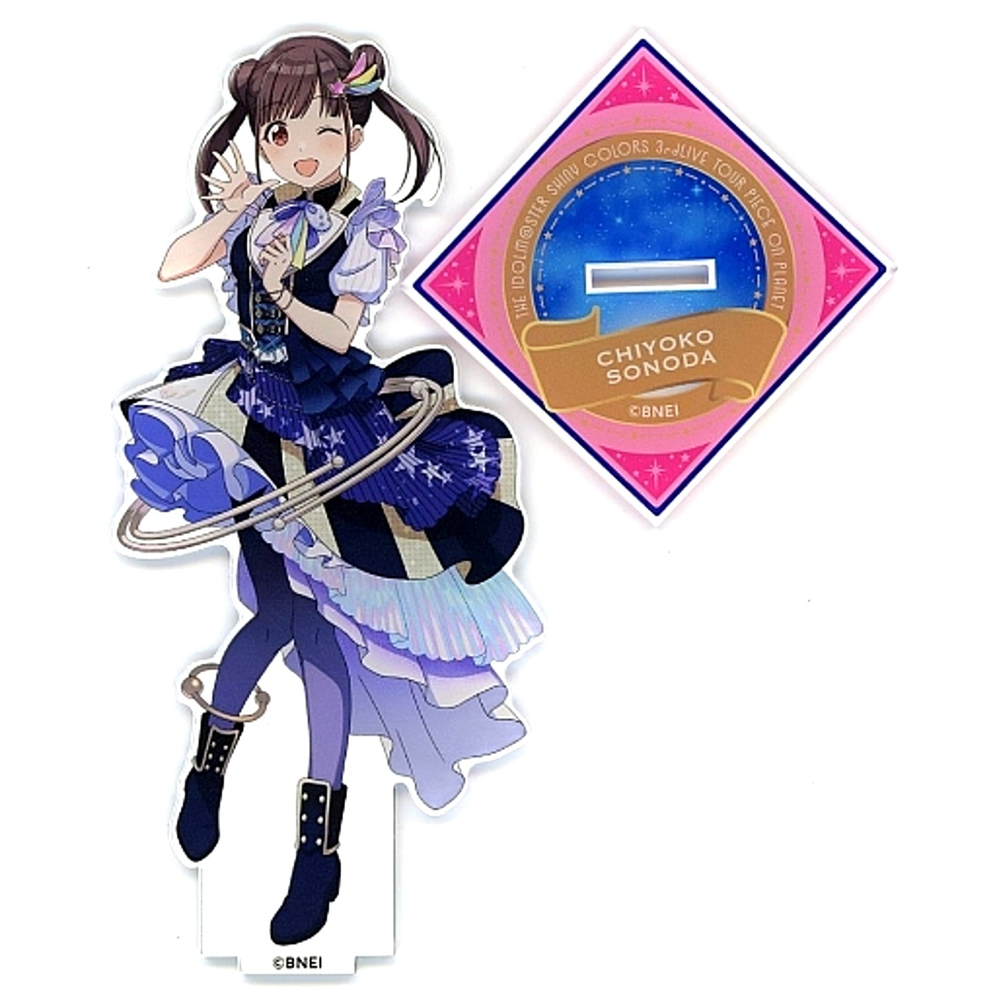 Chiyoko Sonoda THE IDOLM@STER SHINY COLORS Official Acrylic Stand 3rdLIVE TOUR PIECE ON PLANET [USED]