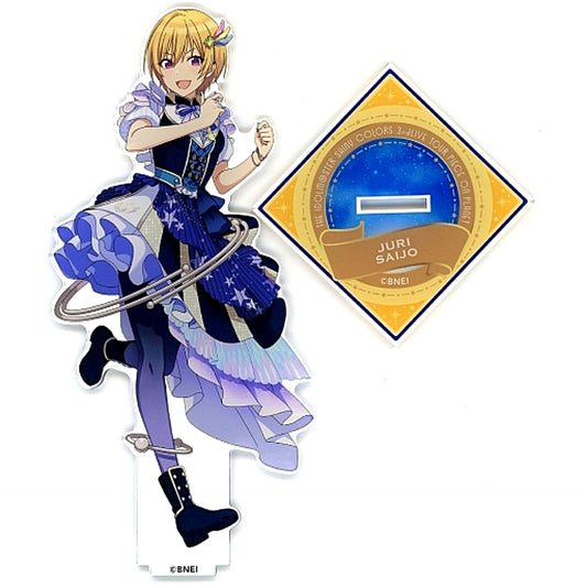 Juri Saijo Official Acrylic Stand Idolmaster Shiny Colors 3rd Live Tour Piece on Planet [USED]