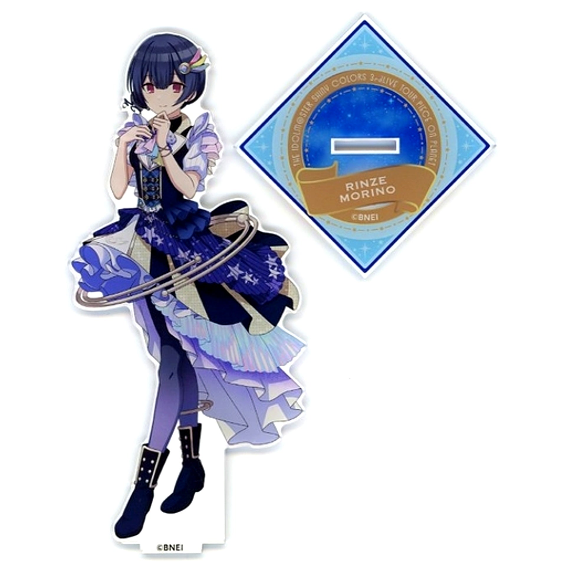 Rinze Morino THE IDOLM@STER SHINY COLORS Official Acrylic Stand 3rdLIVE TOUR PIECE ON PLANET [USED]
