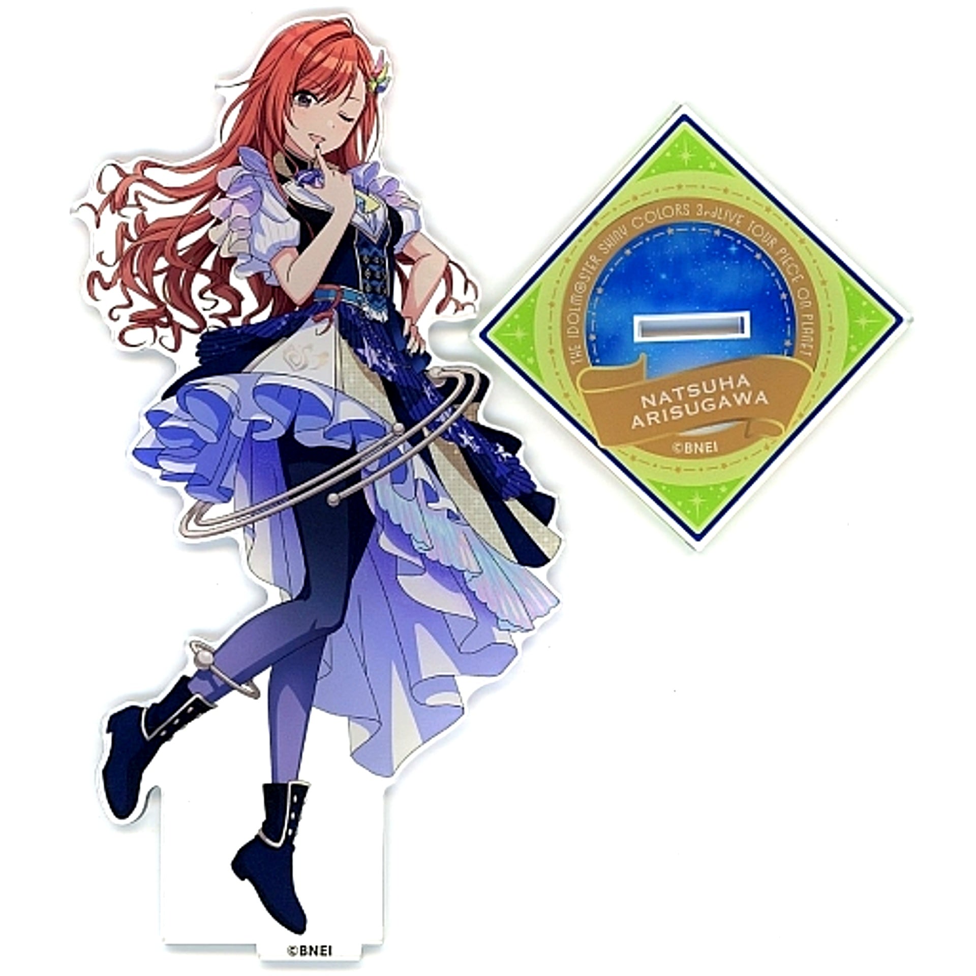 Natsuha Arisugawa The Idolmaster Shiny Colors 3rd Live Tour Piece on Planet Official Acrylic Stand [USED]