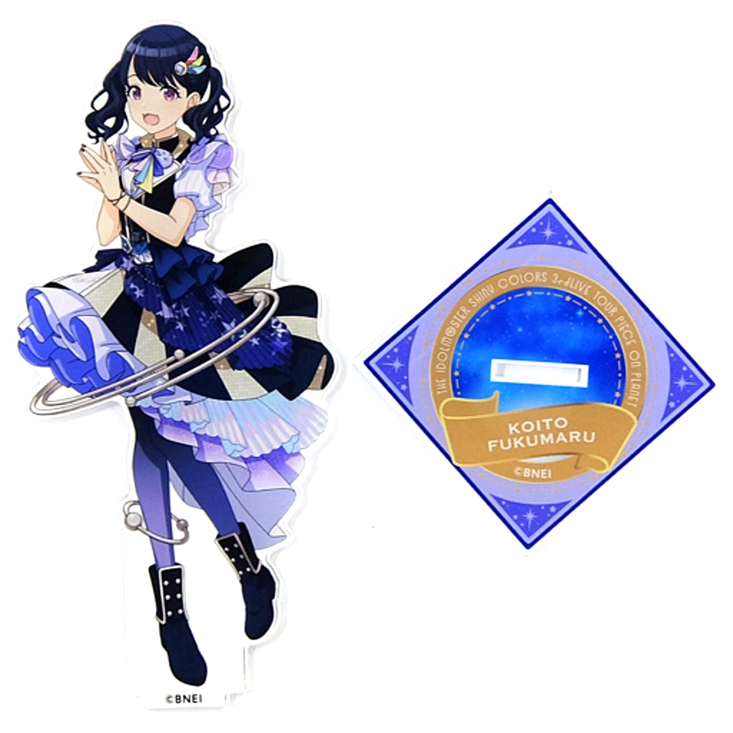 Koito Fukumaru THE IDOLM@STER SHINY COLORS Official Acrylic Stand 3rdLIVE TOUR PIECE ON PLANET [USED]